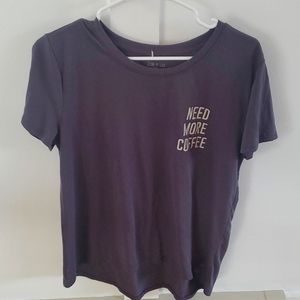 Women's 2xl Need more coffee tshirt by Zoe +liv